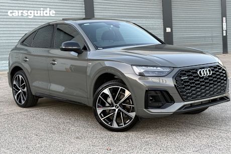Grey 2024 Audi Q5 Sportback 45 Tfsi Quattro S Line Mhev
