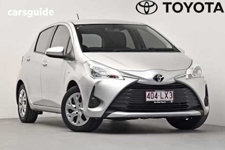 Silver 2018 Toyota Yaris Hatchback Ascent