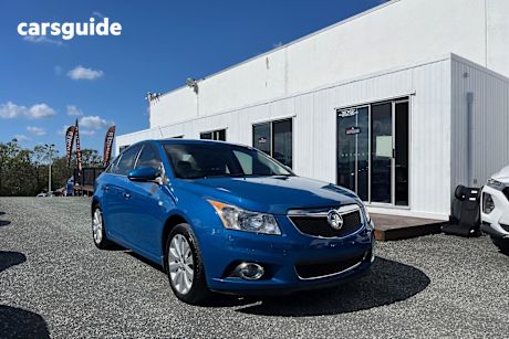 Blue 2013 Holden Cruze Sedan Cdx