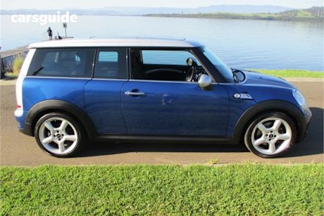Blue 2008 Mini Clubman Wagon Cooper S