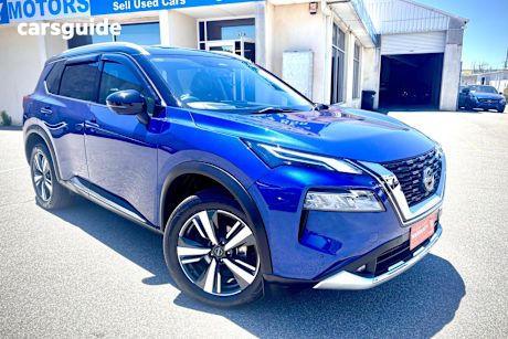 Blue 2023 Nissan X-Trail Wagon Ti (4Wd)