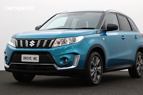 Blue 2019 Suzuki Vitara Wagon