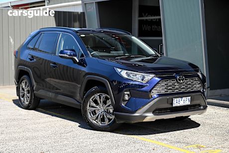 Blue 2022 Toyota RAV4 Wagon Gxl (2Wd)