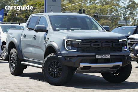 Grey 2025 Ford Ranger Double Cab Pick Up Raptor 3.0 (4X4)