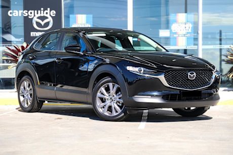 Black 2025 Mazda CX-30 Wagon G20 Evolve (Fwd)