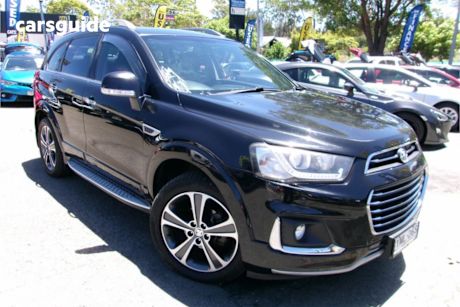 Black 2016 Holden Captiva Wagon 7 Ltz (Awd)