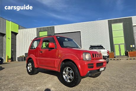 Red 2007 Suzuki Jimny Wagon Jlx (4X4)