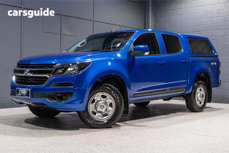 Blue 2019 Holden Colorado Crew Cab Pickup Ls (4X4)