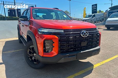 Orange 2025 LDV T60 Double Cab Utility Max Plus (4X4)