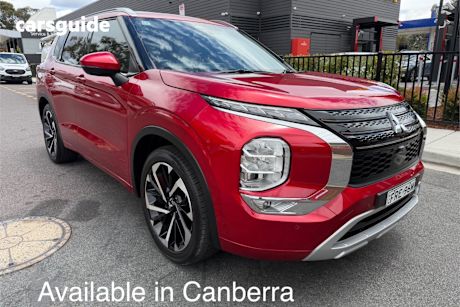 Red 2023 Mitsubishi Outlander Wagon Exceed 7 Seat (Awd)