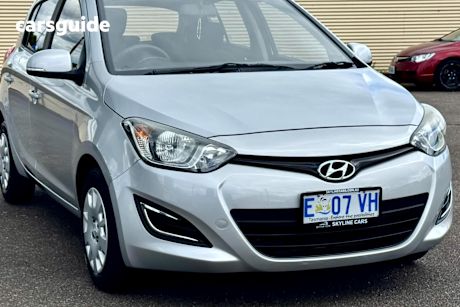 Silver 2013 Hyundai I20 Hatchback Active