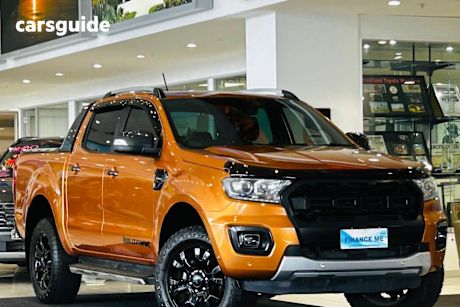 Orange 2019 Ford Ranger Double Cab Pick Up Wildtrak 2.0 (4X4)