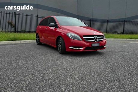 Red 2013 Mercedes-Benz B250 Hatchback
