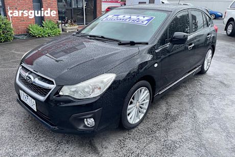 Black 2013 Subaru Impreza Hatchback 2.0I-S (Awd)