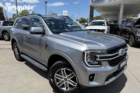 Silver 2024 Ford Everest Wagon Trend (4Wd)