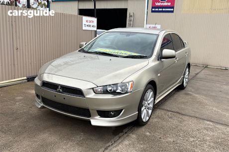 Gold 2007 Mitsubishi Lancer Sedan Vr-X
