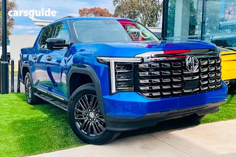 Blue 2025 MG Mgu9 Double Cab Pick Up Explore Pro