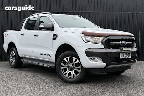 White 2018 Ford Ranger Dual Cab Pick-up Wildtrak 3.2 (4X4)