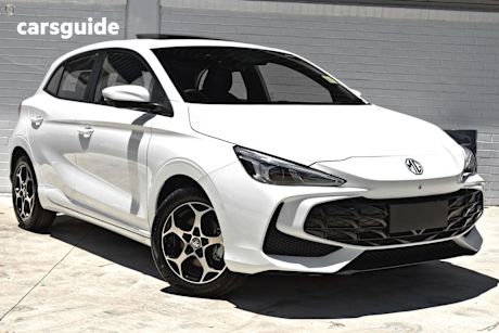 White 2024 MG MG3 Hatchback Essence Hybrid+