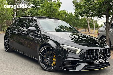 Black 2021 Mercedes-Benz A45 Hatchback S 4Matic+