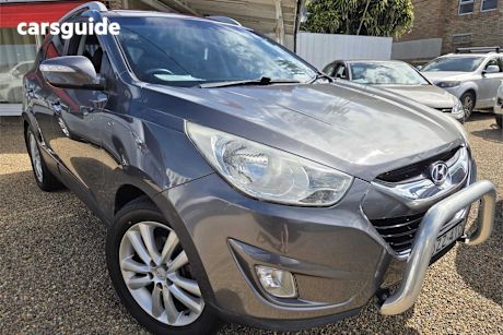 Grey 2010 Hyundai IX35 Wagon Highlander (Awd)