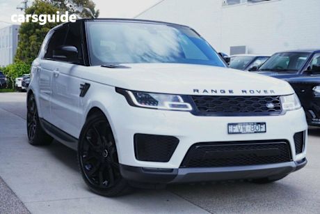 White 2019 Land Rover Range Rover Sport Wagon Sdv6 Se (183Kw)