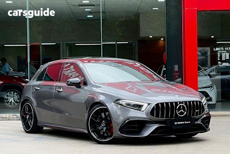 Grey 2020 Mercedes-Benz A45 Hatchback S 4Matic