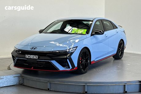 Blue 2024 Hyundai I30 Sedan N Premium