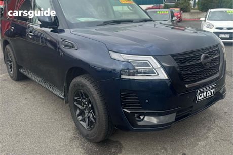 Blue 2023 Nissan Patrol Wagon Ti-L (4X4)