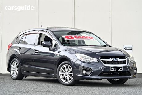 Grey 2012 Subaru Impreza Hatchback 2.0I-L (Awd)