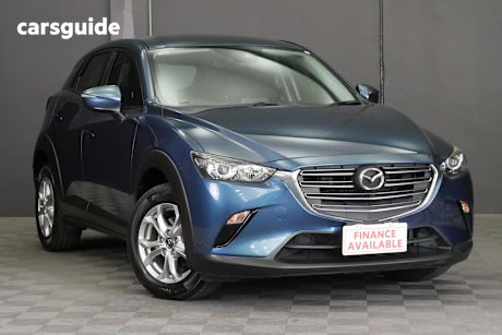 Blue 2020 Mazda CX-3 Wagon Maxx Sport (Fwd)