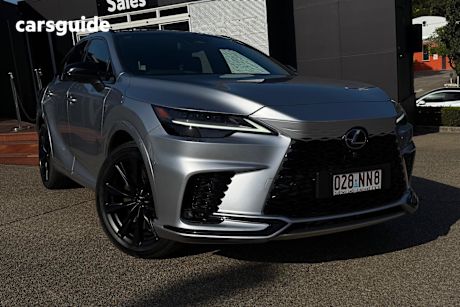 Grey 2025 Lexus RX500H Wagon F Sport Performance Hybrid