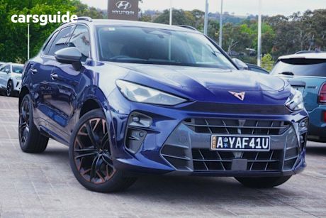 Blue 2025 Cupra Terramar SUV VZ 4WD