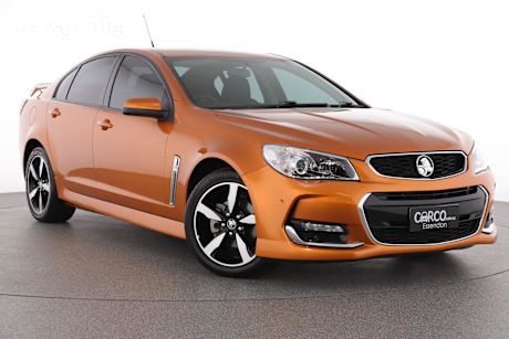 Orange 2017 Holden Commodore Sedan Sv6