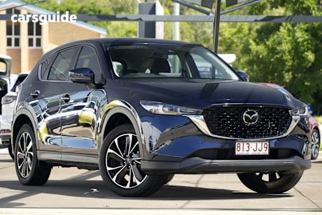 Blue 2024 Mazda CX-5 Wagon G25 Touring (Awd)