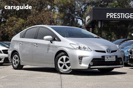 Silver 2012 Toyota Prius Hatchback Hybrid