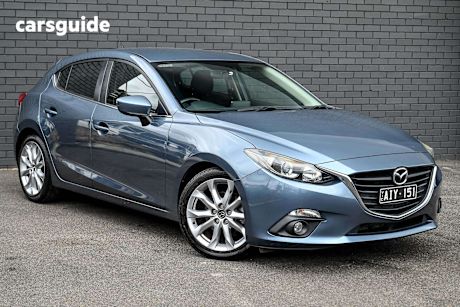 Blue 2016 Mazda 3 Hatchback Sp25