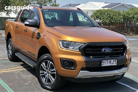 Orange 2021 Ford Ranger Double Cab Pick Up Wildtrak 2.0 (4X4)