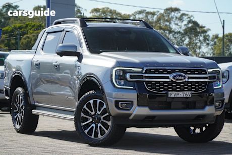 Silver 2025 Ford Ranger Double Cab Pick Up Platinum 3.0 (4X4)