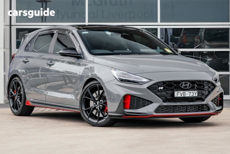 Grey 2025 Hyundai I30 Hatchback N Premium