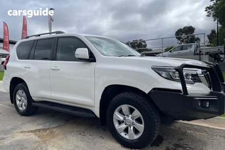 White 2022 Toyota Landcruiser Prado Wagon Gxl