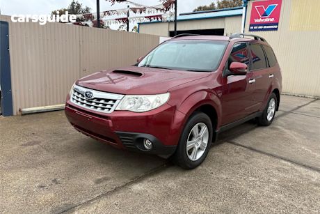 Red 2012 Subaru Forester Wagon 2.0D