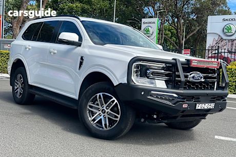 White 2024 Ford Everest Wagon Trend (4Wd)