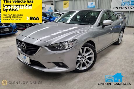 Silver 2013 Mazda 6 Sedan Gt