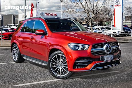Red 2019 Mercedes-Benz GLE300 Wagon D 4Matic