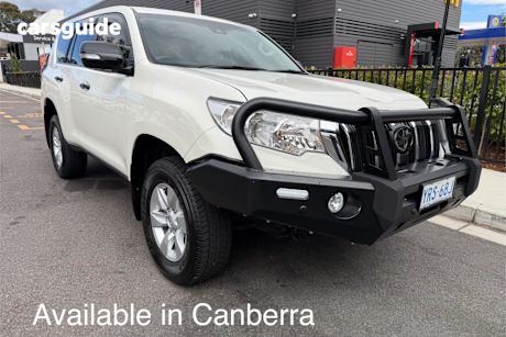 White 2022 Toyota Landcruiser Prado Wagon Gx