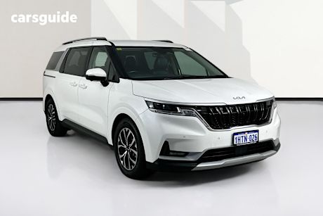 White 2022 Kia Carnival Wagon Sli