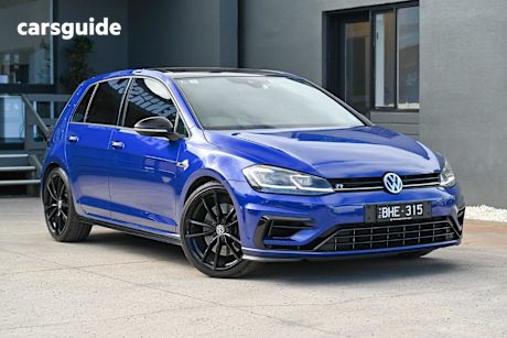 Blue 2020 Volkswagen Golf Hatchback R Final Edition