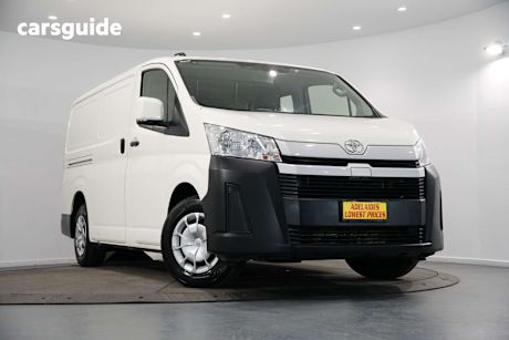 White 2020 Toyota HiAce Van Lwb Gl (Colours)