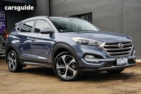 Grey 2016 Hyundai Tucson Wagon Highlander (Awd)